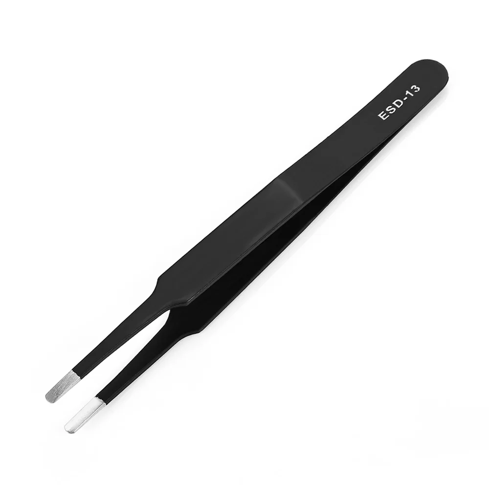 Picture of 6 in 1 Stainless Steel Anti Static Tweezers Set
